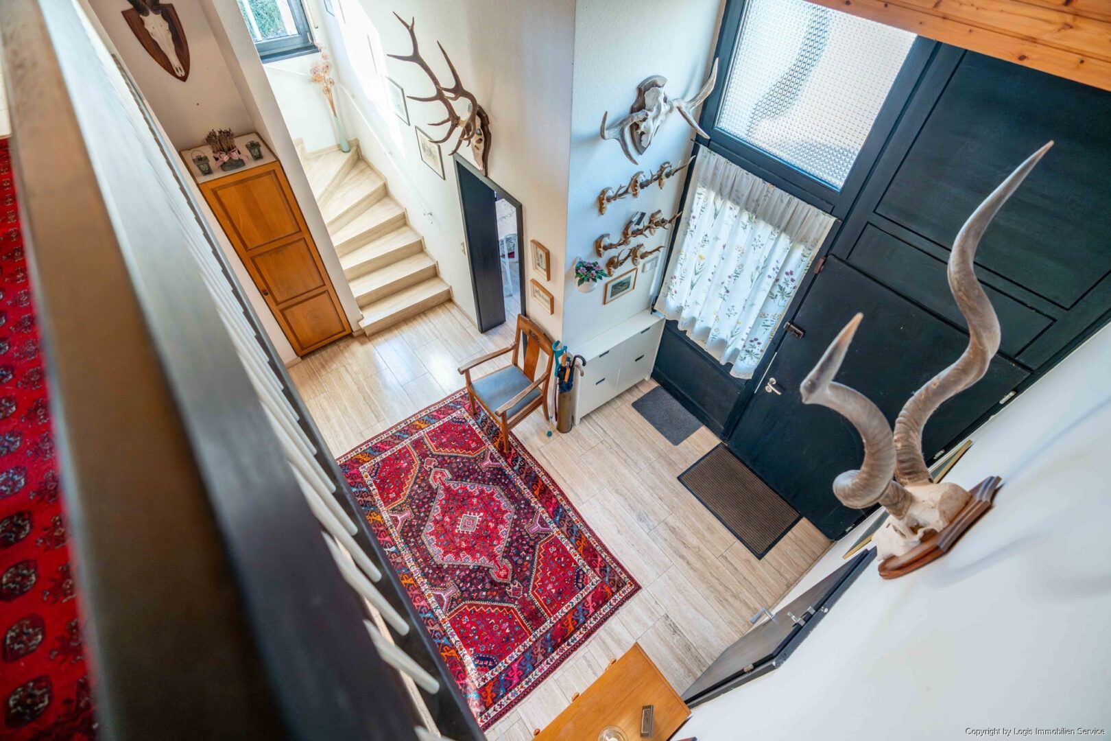 Blick von Galerie zur Diele