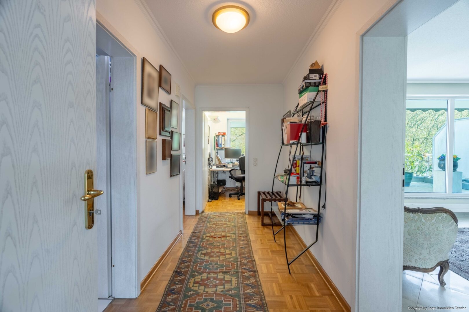 Flur zum Schlafbereich