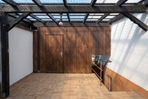 Überdachter Freisitz