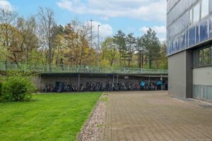 Platz für Fahrräder