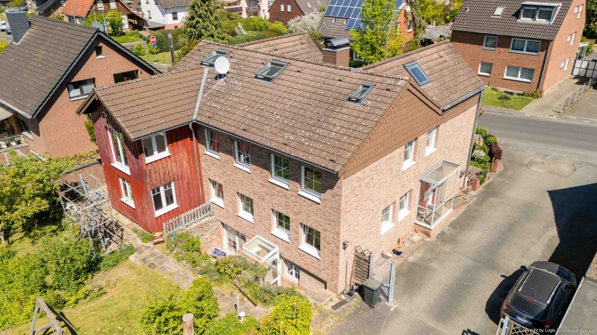 Luftaufnahme Anwesen