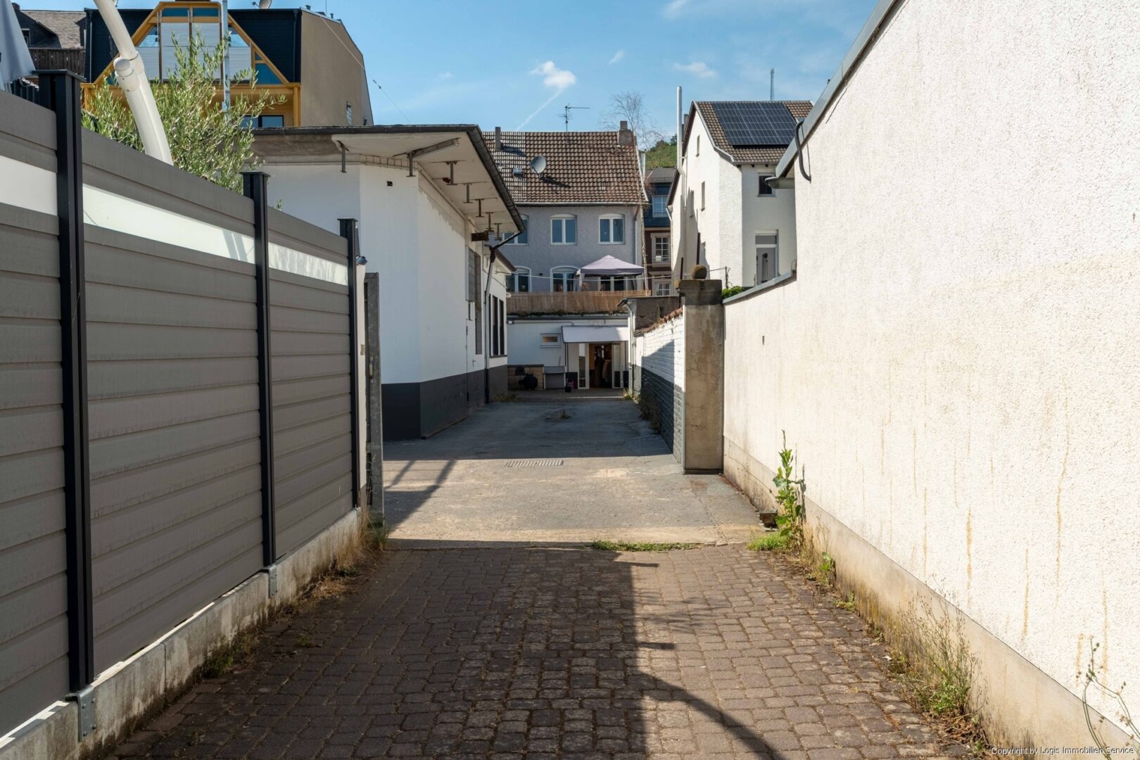 Zufahrt Grundstück