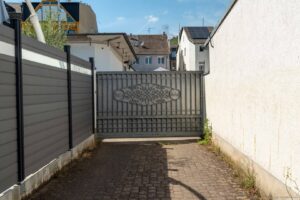 Zufahrt Grundstück