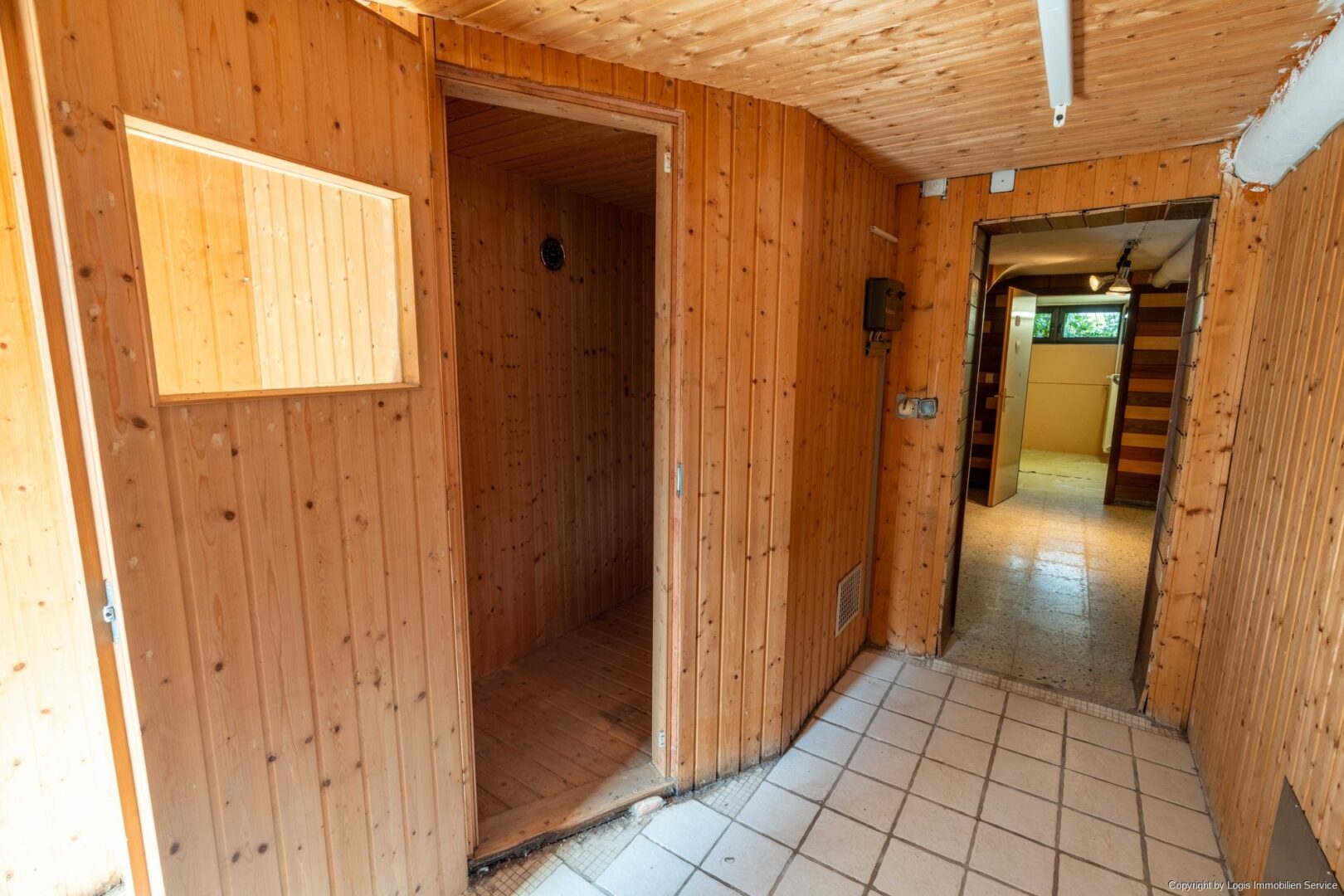 Sauna-Raum