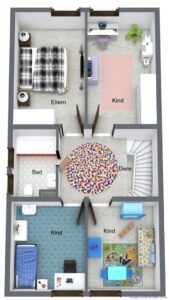 Grundriss DG 3D