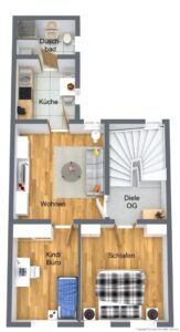 Grundriss 3D OG