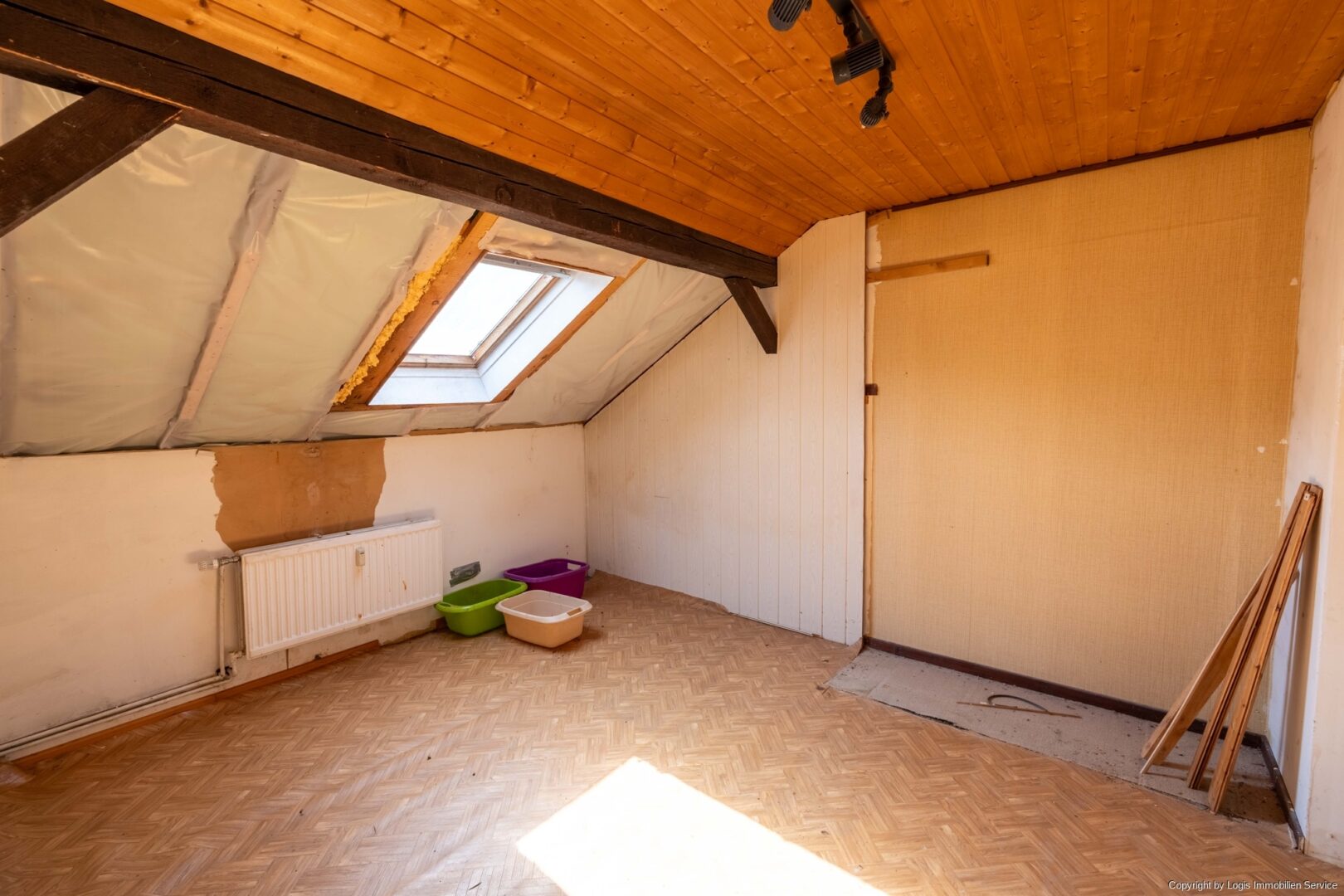 Zweites Zimmer Dachgeschoss