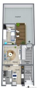 Grundriss 3D EG