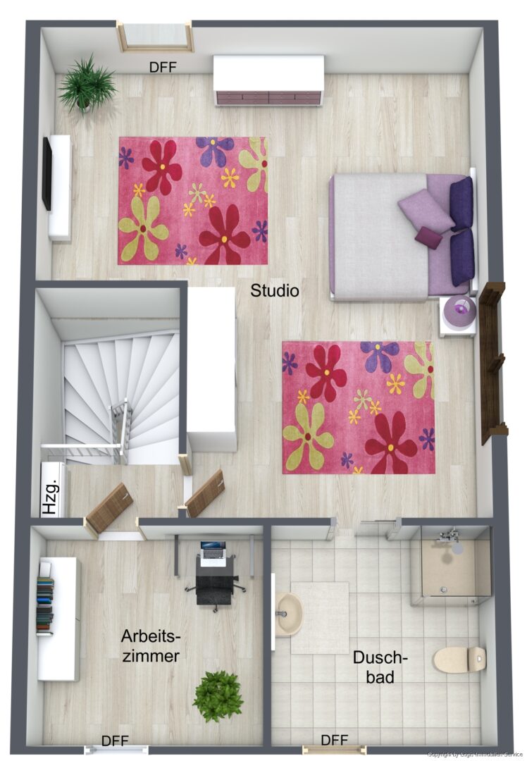 Grundriss DG_3D