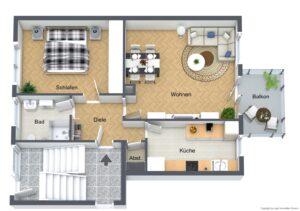 Grundriss 3D